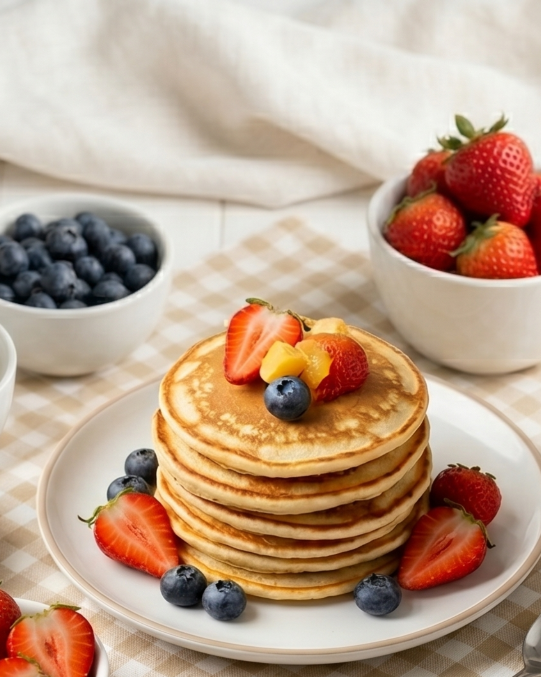 Portada de Pancakes caseros y esponjosos