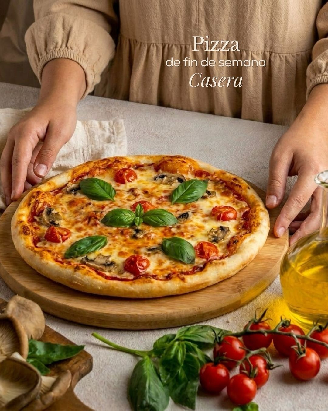 Portada de Pizza de fin de semana Casera
